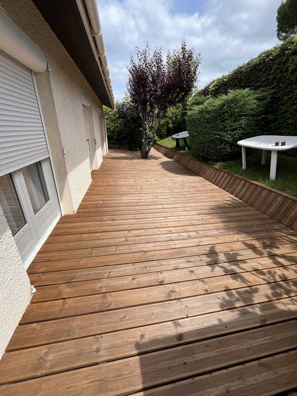 Rénovation terrasses bois Bordeaux